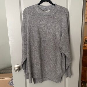 Abercrombie & Fitch Women's Gray Crewneck Sweater
